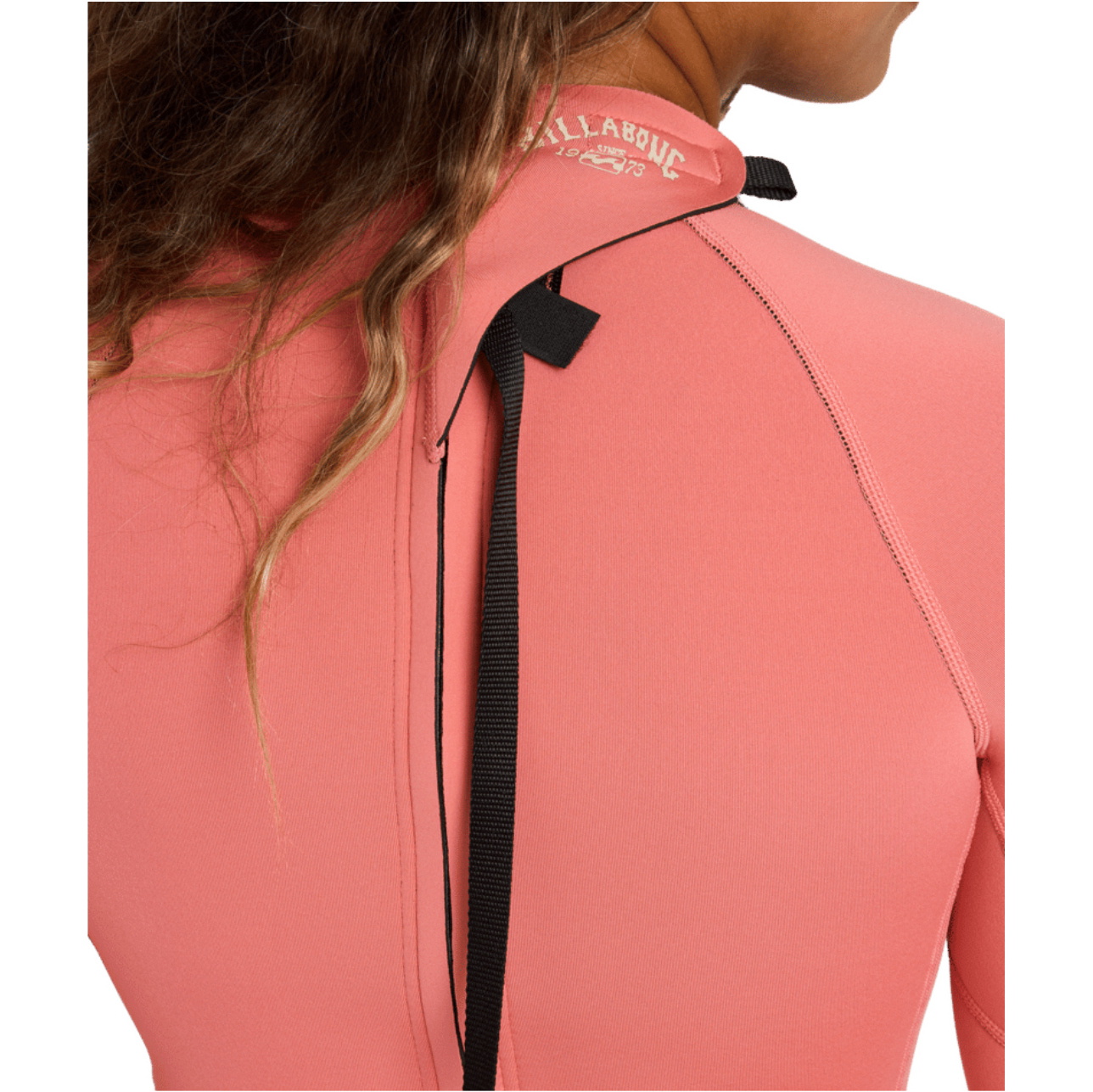 2026 Billabong Womens Spring Glider 2mm Long Sleeve Springsuit Wetsuit ABJW400135 - Watermelon